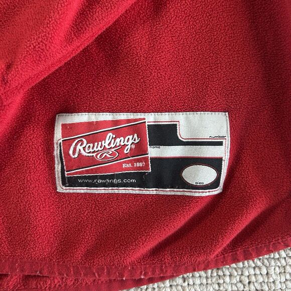 Detroit Red Wings Sweatshirt Mens XXL Rawlings Center Logo Fleece NHL Hockey Y2K - Picture 10 of 13